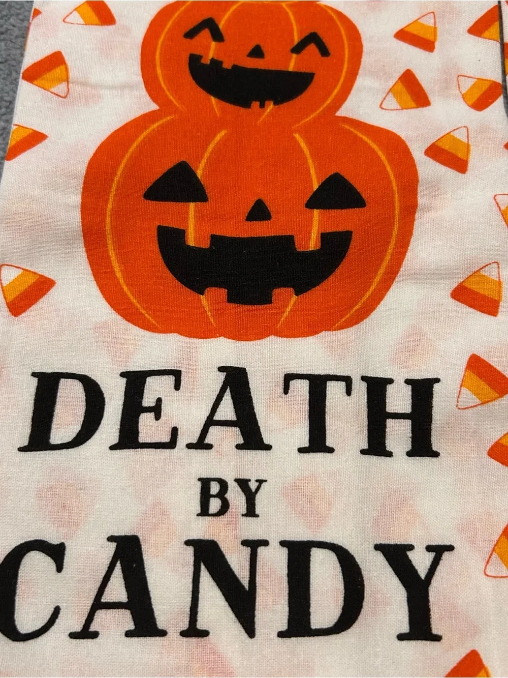 Halloween kitchen towels